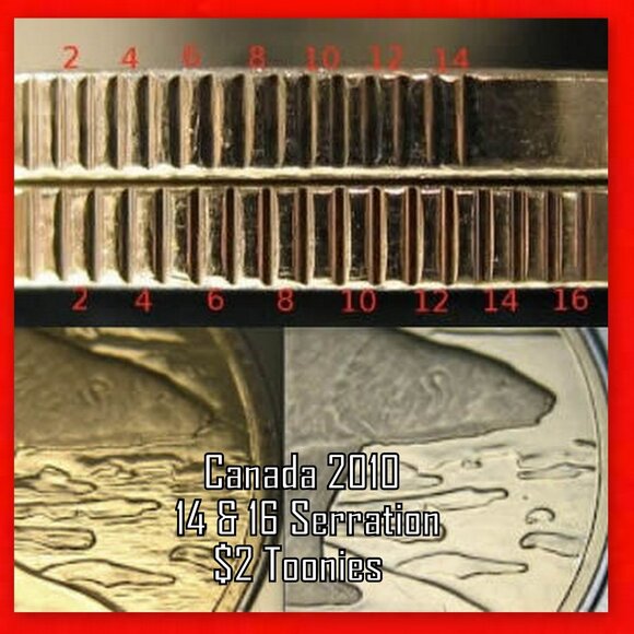 Canada 2010 Exceptionally Unique Set of 3 x $2 Toonies! - Picture 13 of 16